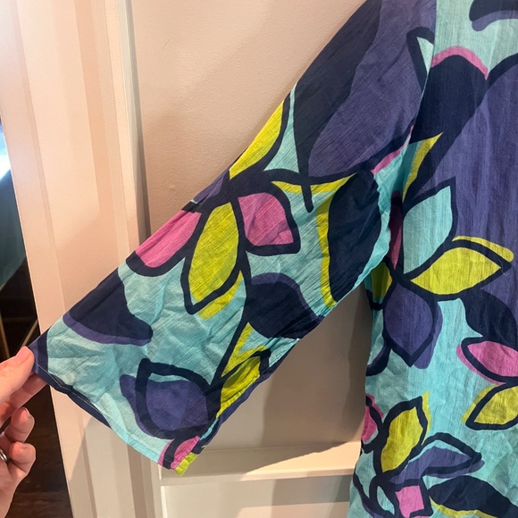 Gauze Cover Up Kaftan Style - Picture 8 of 9